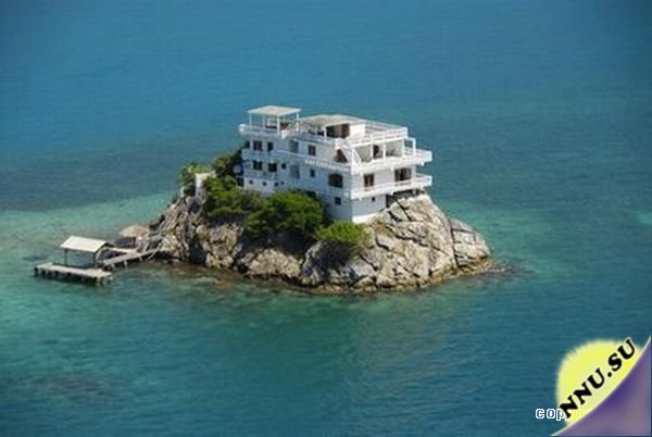 2-в-1: остров-дом