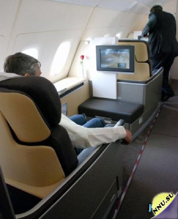 На борту Lufthansa A380