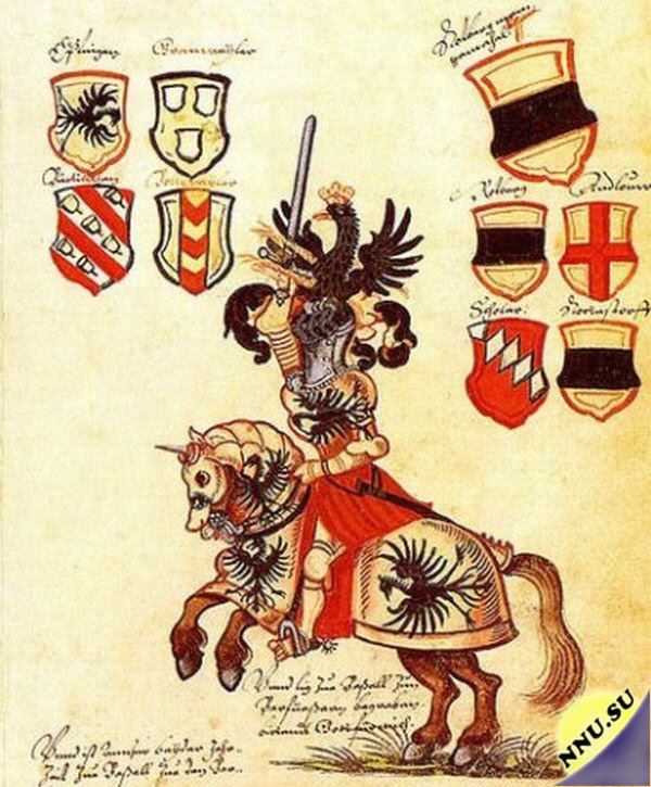 Рыцарские гербы и их символика