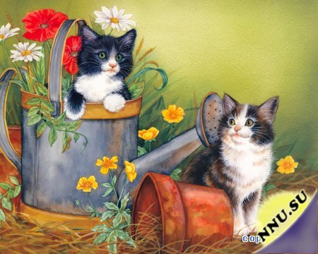 Прелестные котята (живопись)