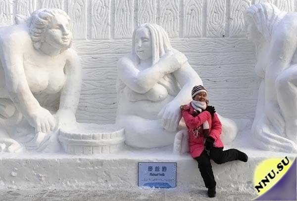 Фестиваль скульптур из снега и льда в Харбине