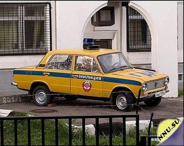Автомобили советских ГАИшников
